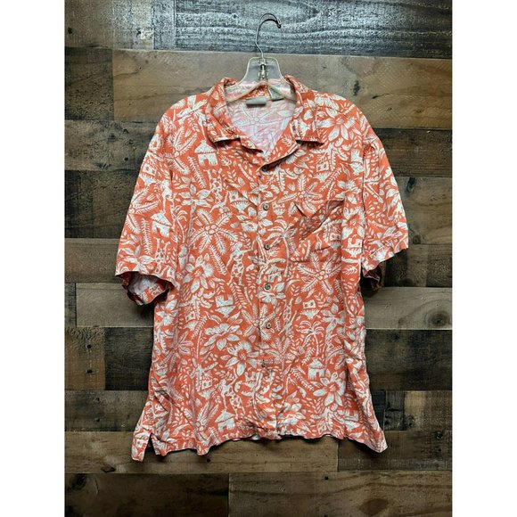 L.L. Bean Men's‎ Short Sleeve Button Up Size Medium - Picture 1 of 4
